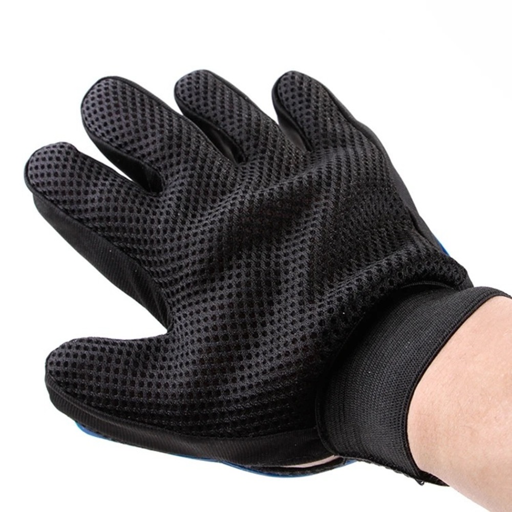 Silicone Pet Bath Glove - BLUE - Picture 4 of 4